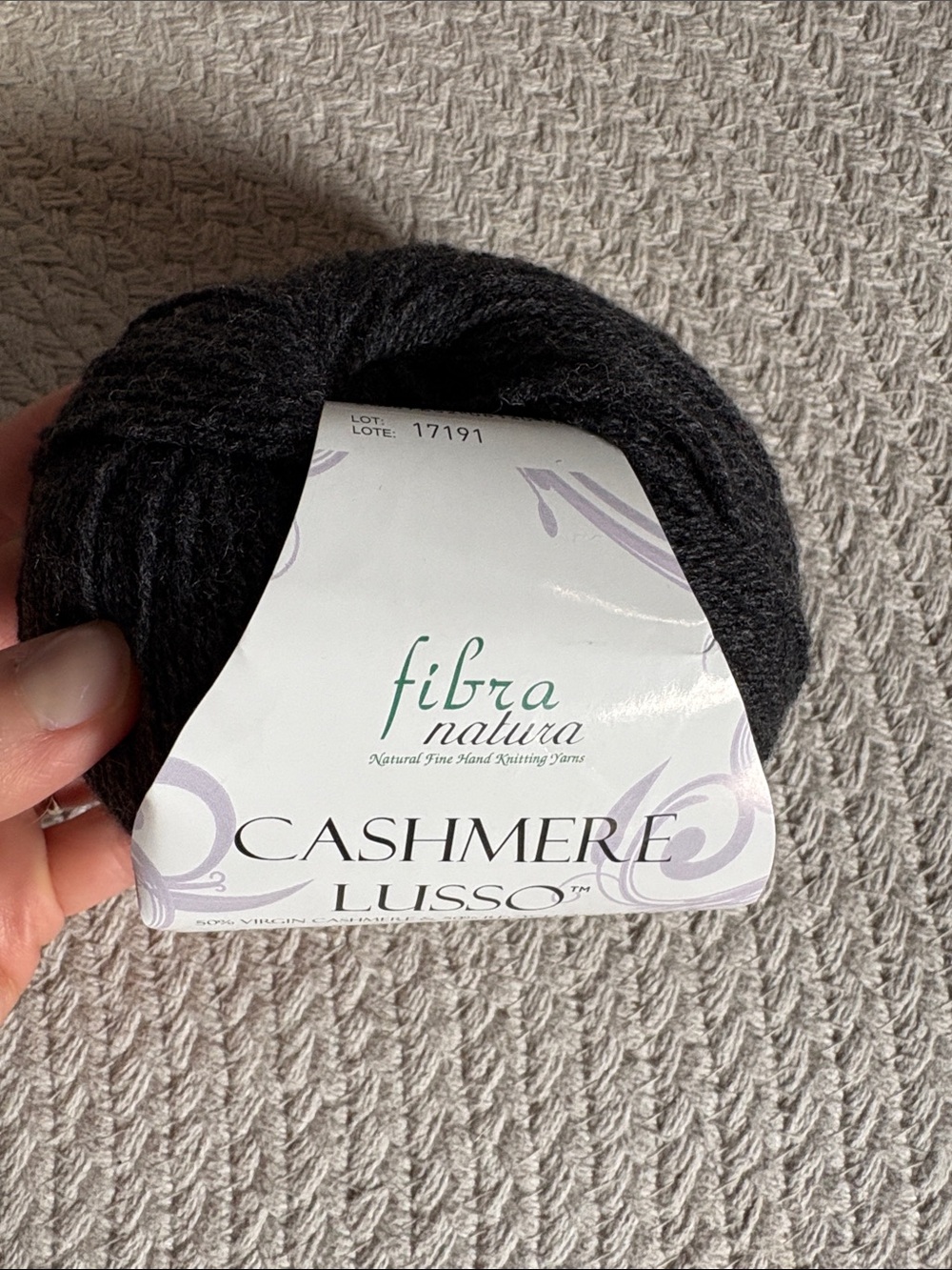 Fibra Natura Cashmere Lusso Yarn - Lavagne